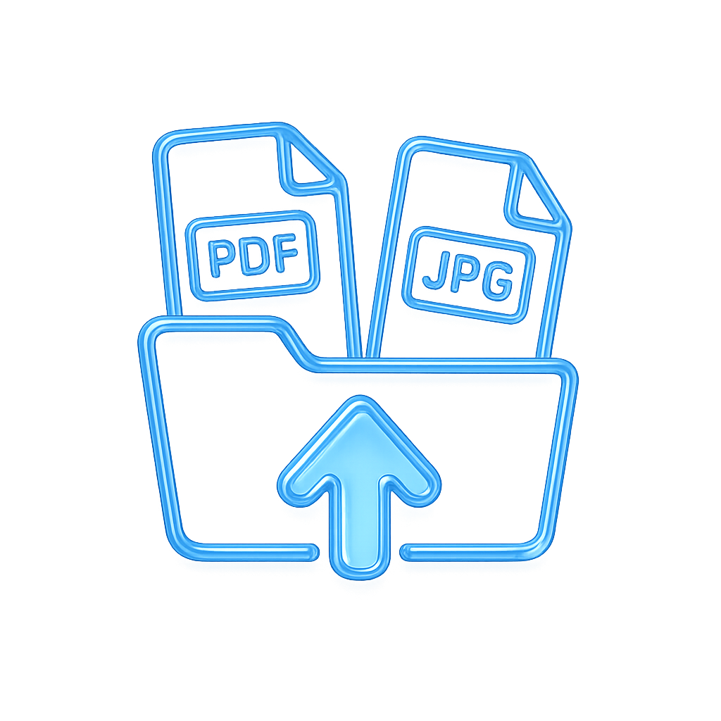 Icono PDF o JPG